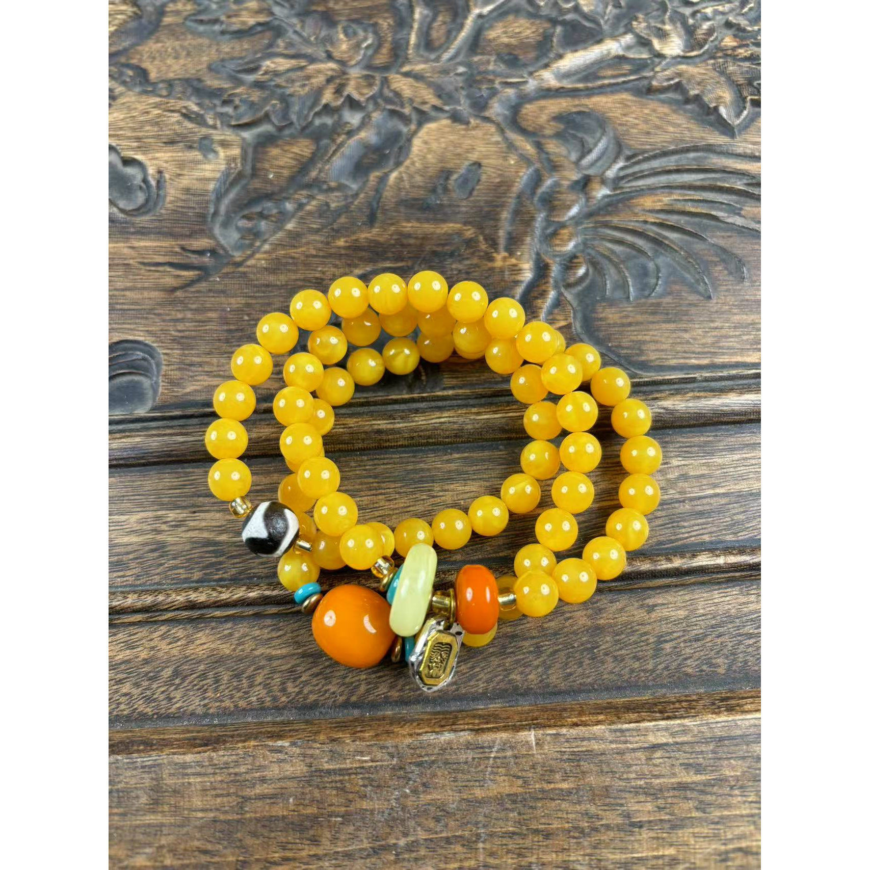 蜜蜡项链一个{小七甄选}