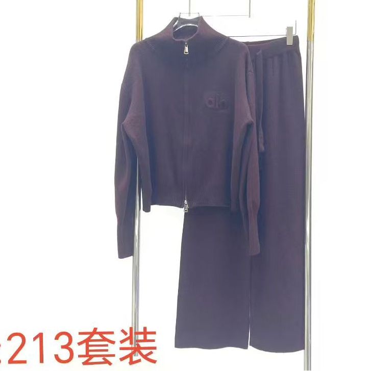 KIKI严选：213-Wgc家欧洲站南油秋冬外套长裤时尚两件套装