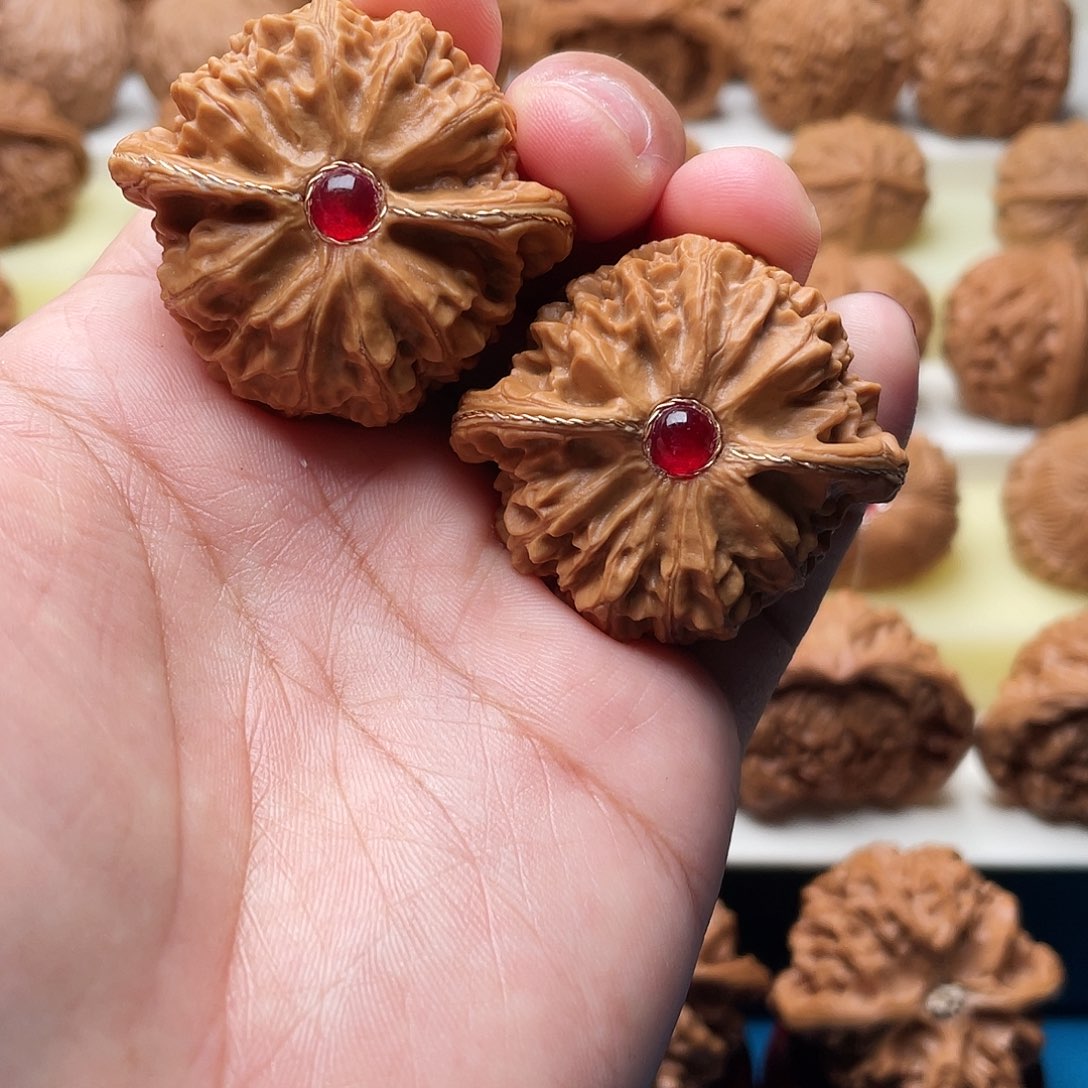 文玩核桃把件宫灯41