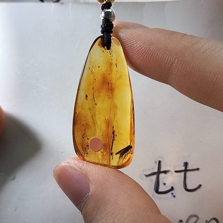 未镶嵌颈饰琥珀琥珀虫珀手机挂