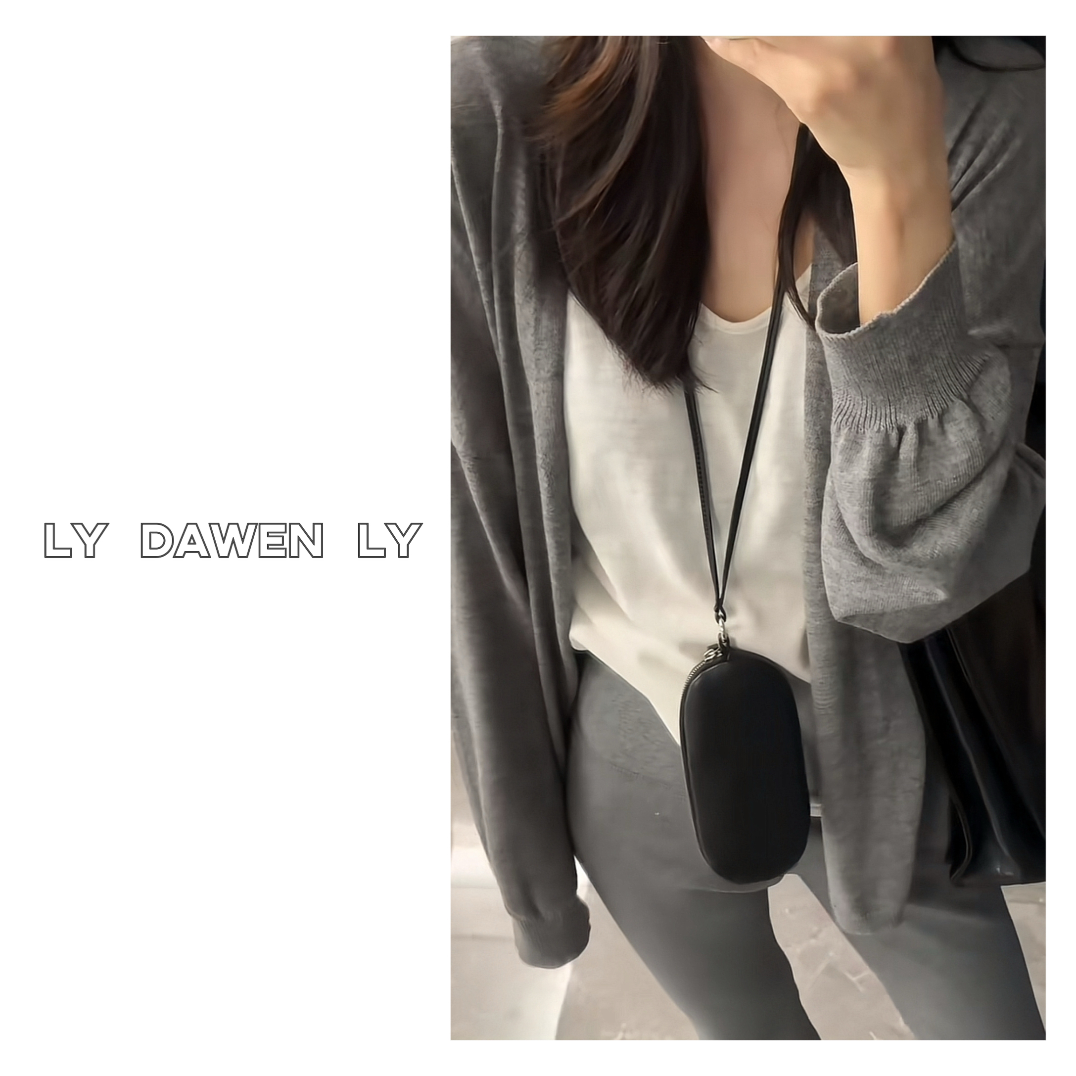 DAWEN  | 叠穿利器  温暖柔软系慵懒随性针织背心套装  N183#