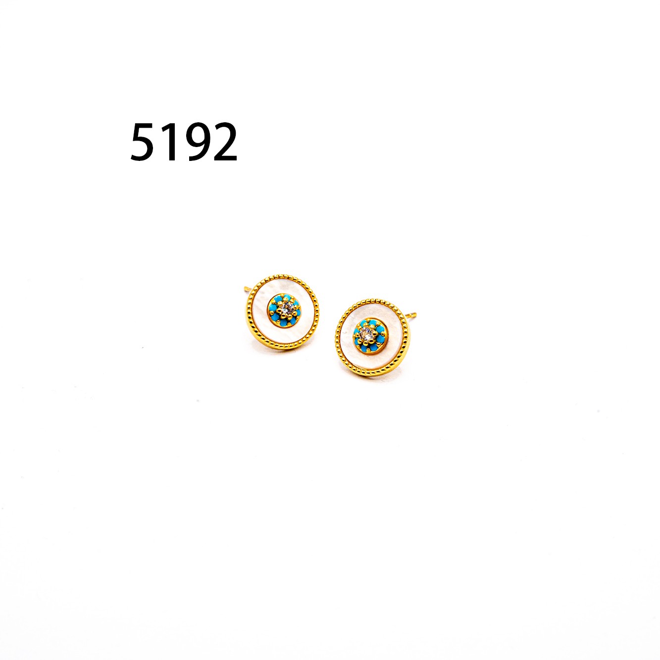 镀K金 REGIS  耳饰～5192