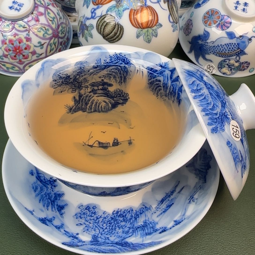 彦祖纯手工手绘茶具159