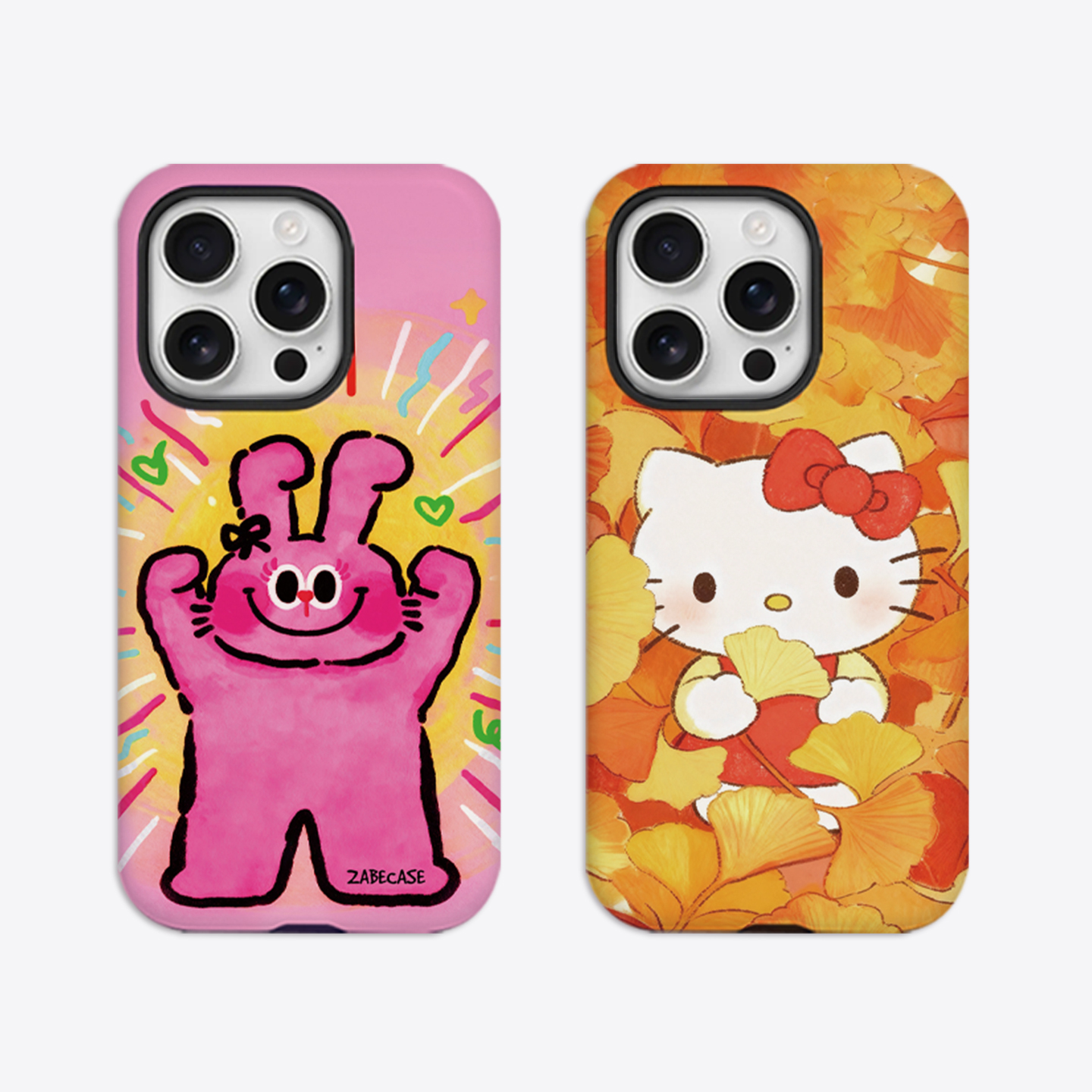 原创枫叶kitty韩国进口韩菲二合一适用iPhone17Pro手机壳16苹果15
