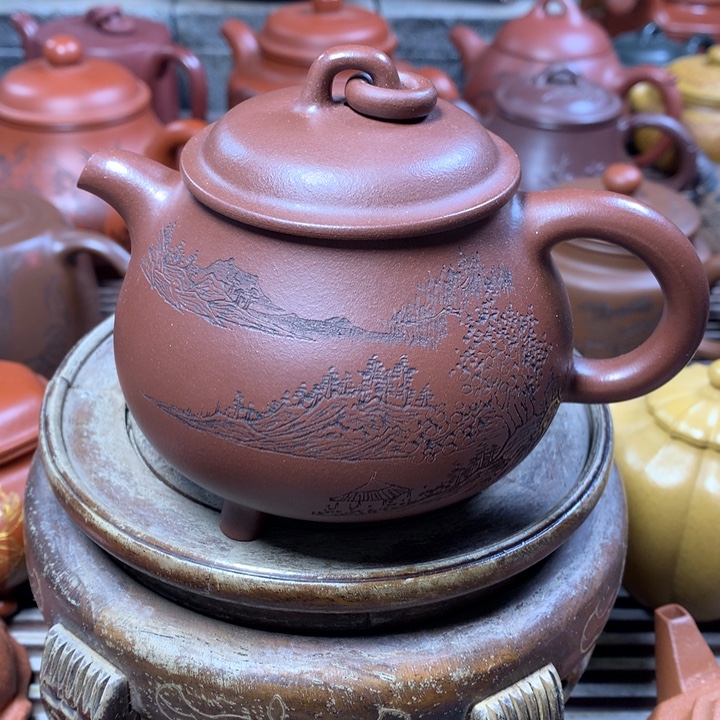 紫砂茶壶原矿手工79