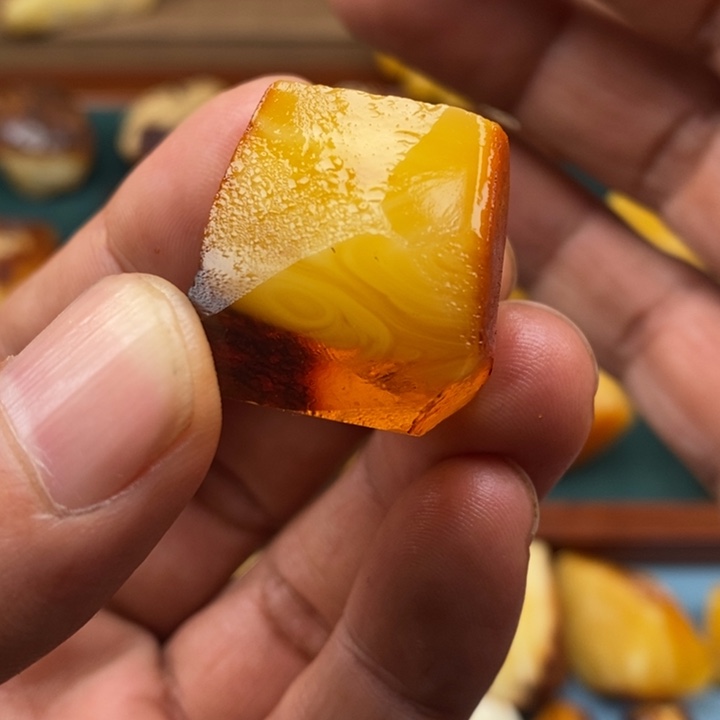 未镶嵌定制琥珀天然蜜蜡原石