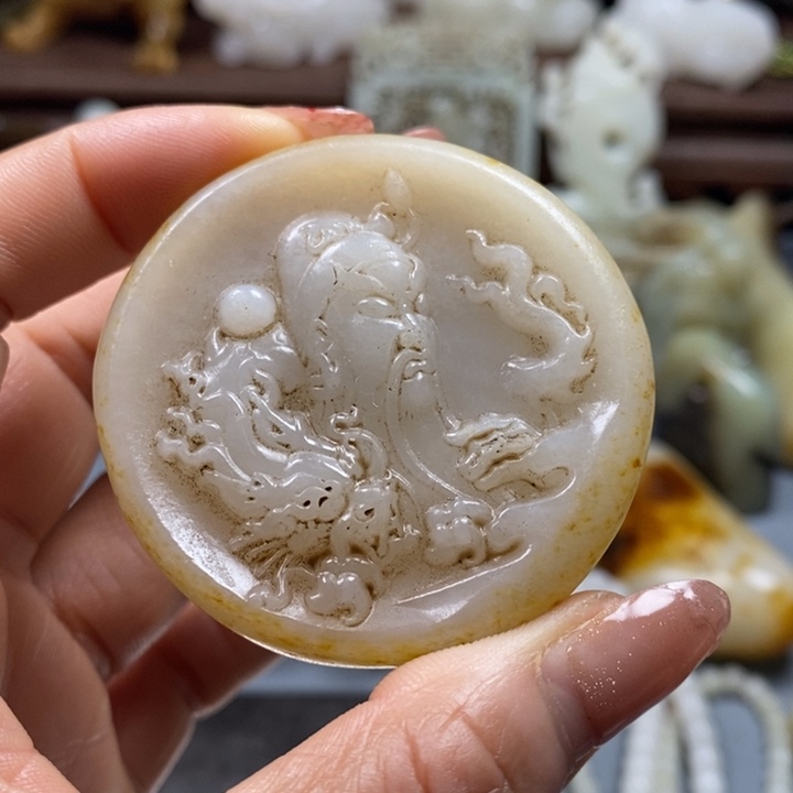 和田玉挂件未镶嵌