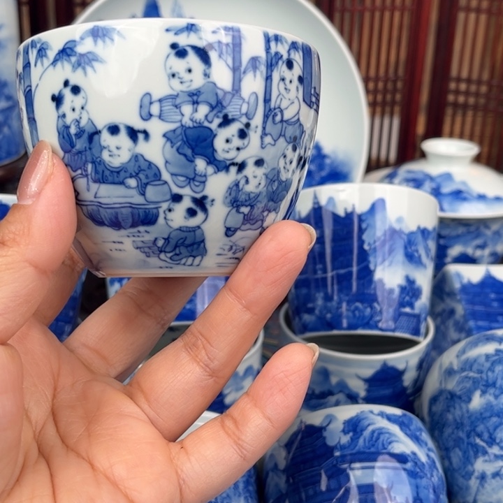 瓷片一笔一墨 叩玉山房