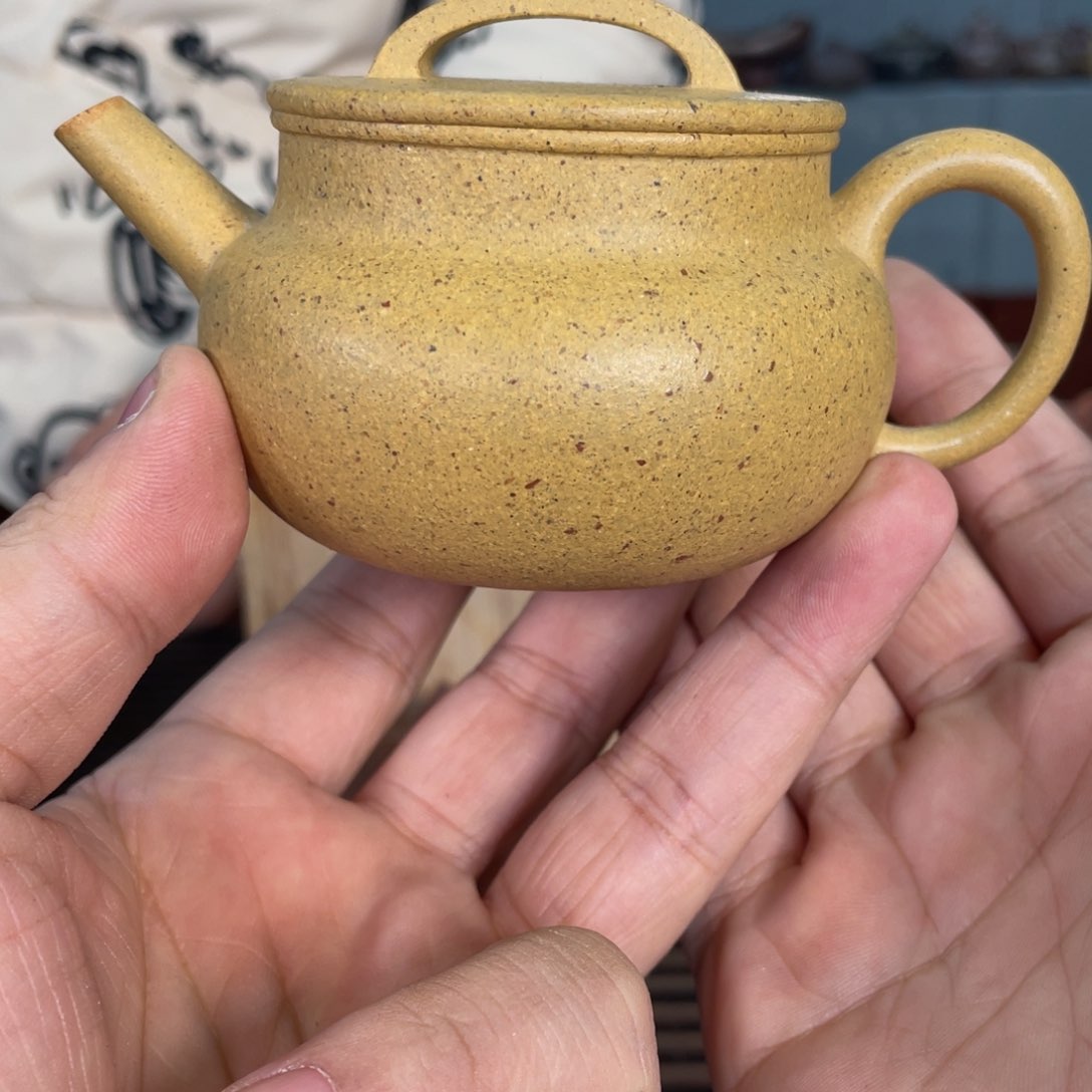 紫砂茶壶一样不容易哦这不是