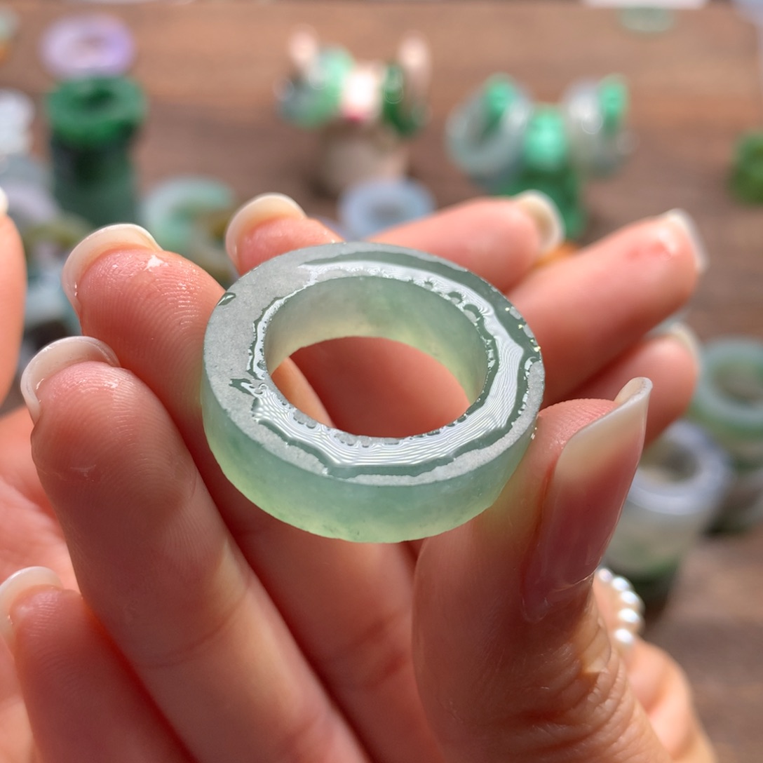 定制翡翠未镶嵌翡翠15-18.5#