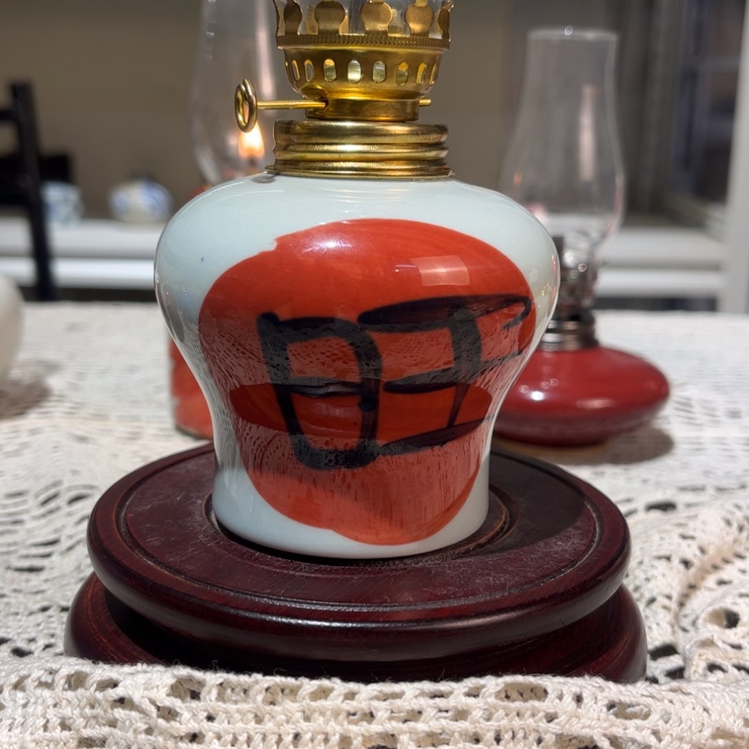 摆件景德镇陶瓷香薰灯