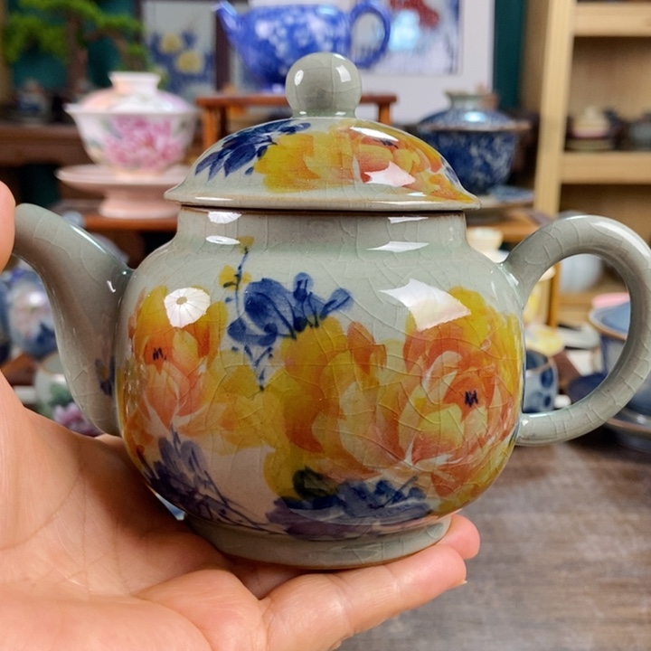 瓷片手工制作工艺精湛等特点