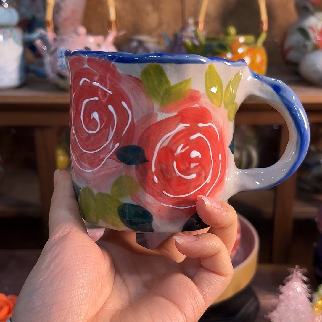 景德镇手工手绘高温釉下彩