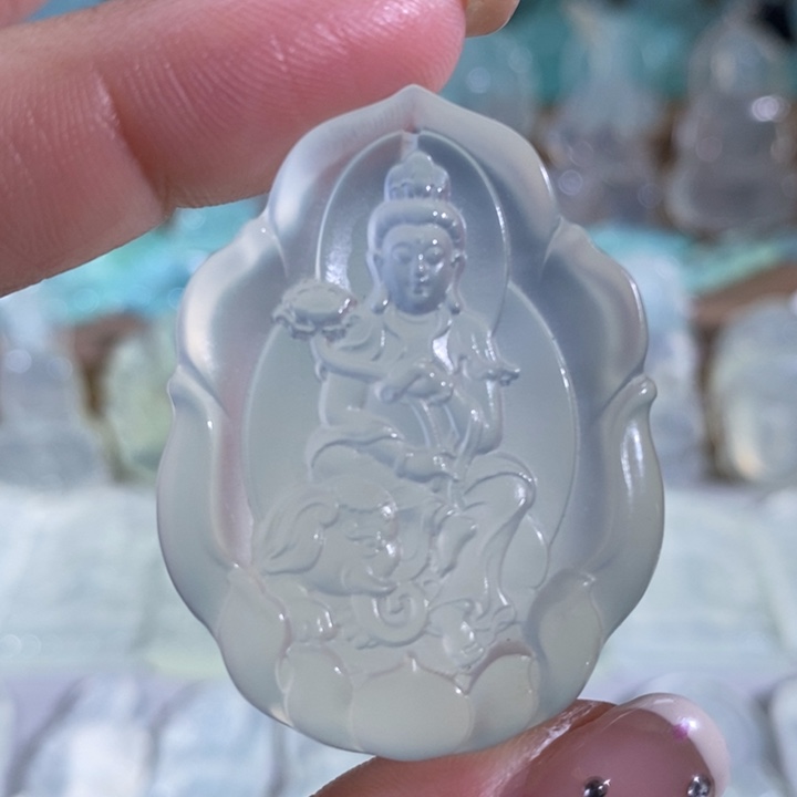 岫玉吊坠未镶嵌吊坠