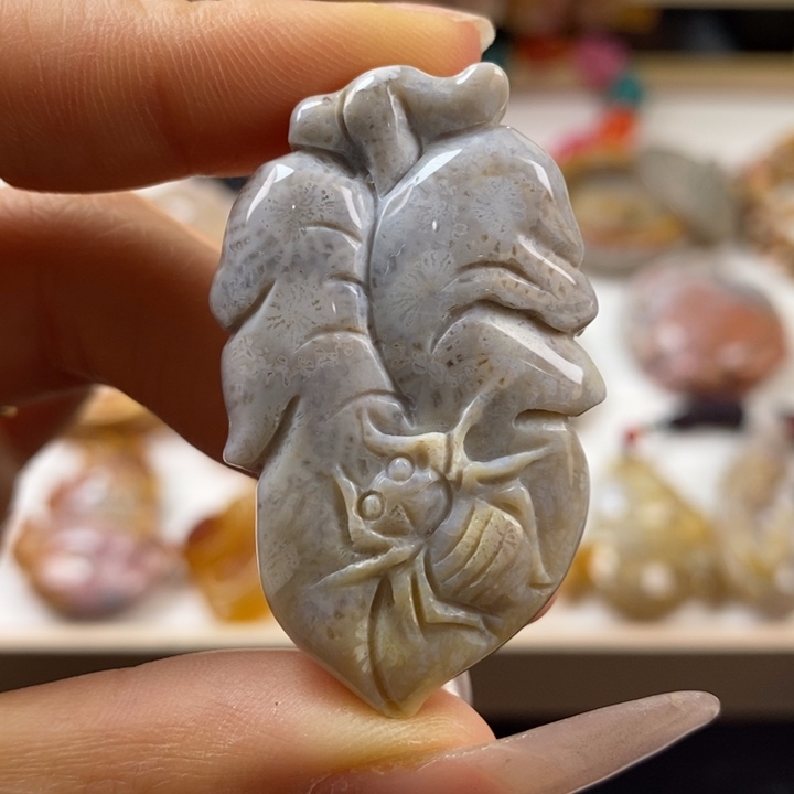硅化玉颈饰未镶嵌25号链接