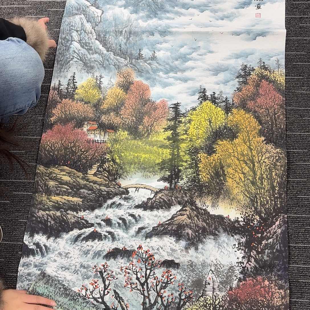 国画国画作品纯手绘