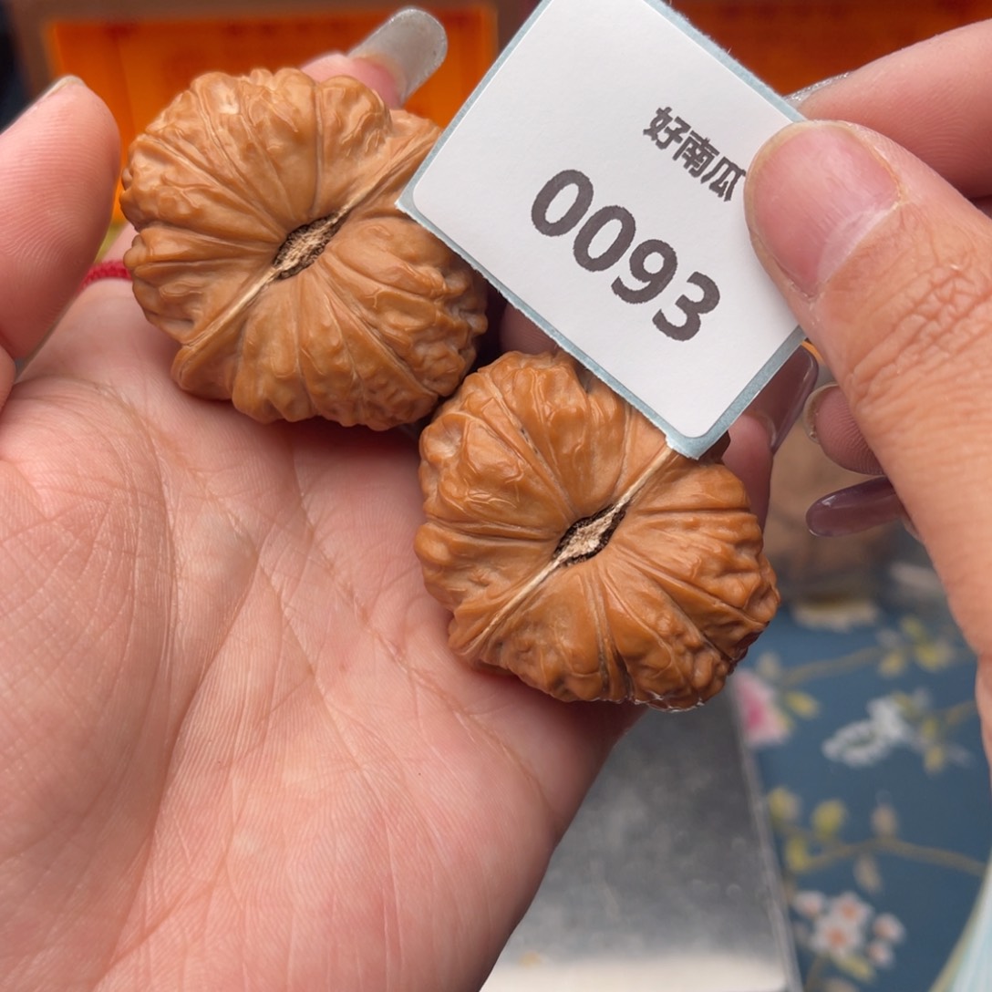 文玩核桃把件菲*南瓜墩42