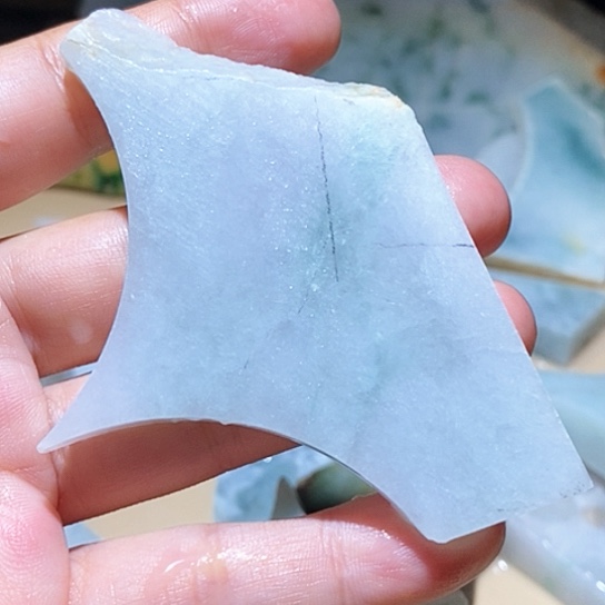 散珠翡翠边角料29