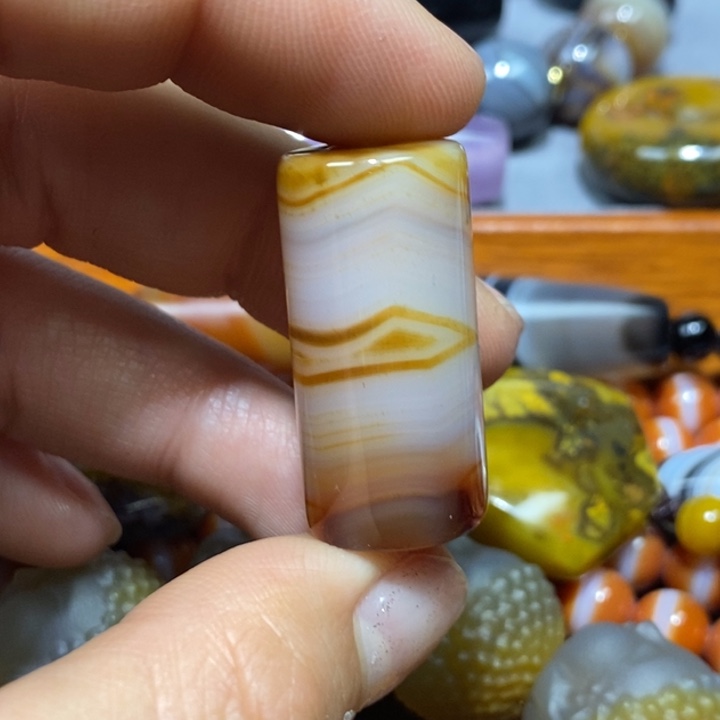 玛瑙/玉髓未镶嵌颈饰