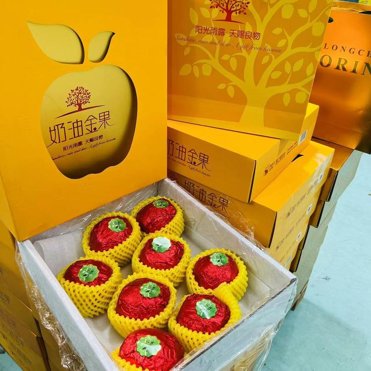 【礼盒装】黄箱奶油金果 维纳斯 一箱八颗左右带箱5斤左右