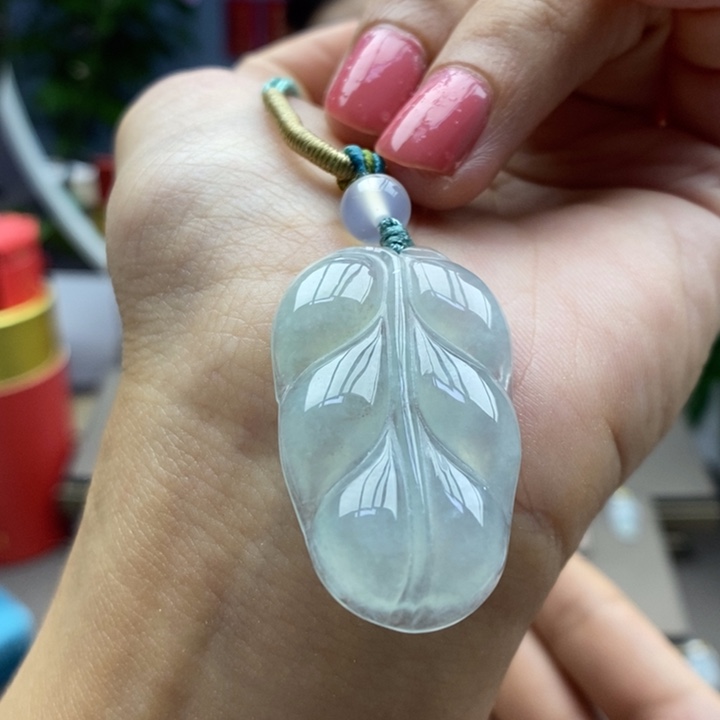 翡翠未镶嵌颈饰吊坠11