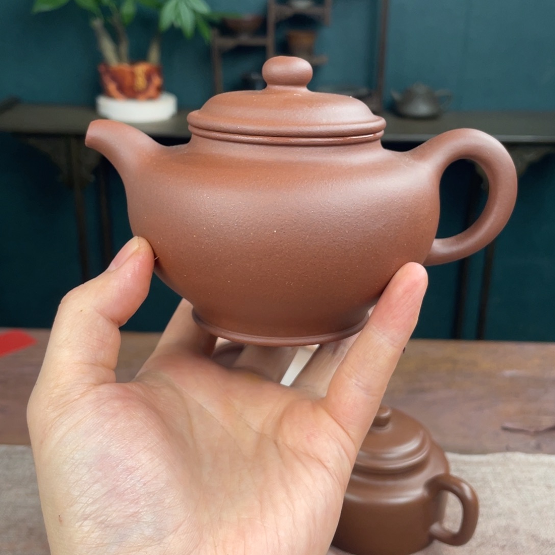 茶壶紫砂宜兴紫砂底槽清掇只300cc