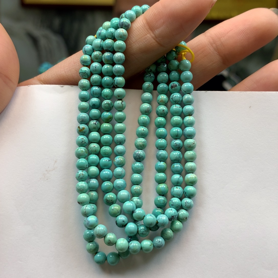 绿松石长链未镶嵌