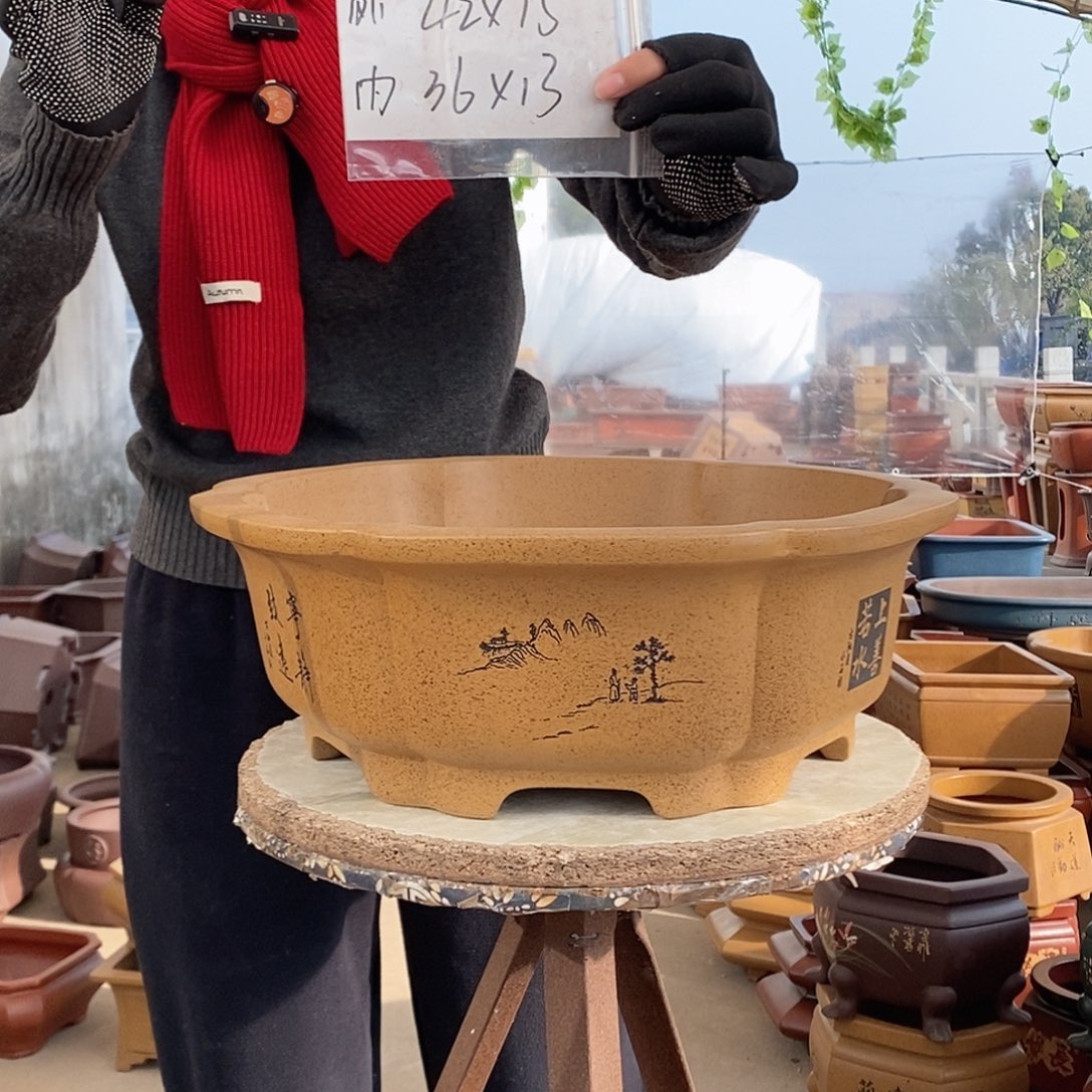 花盆紫砂紫砂花盆