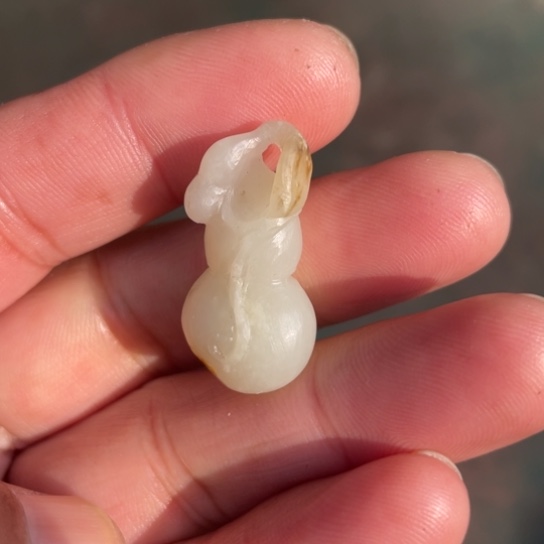 和田玉套链未镶嵌