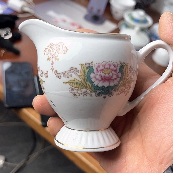 杯80年代宝相花公道杯