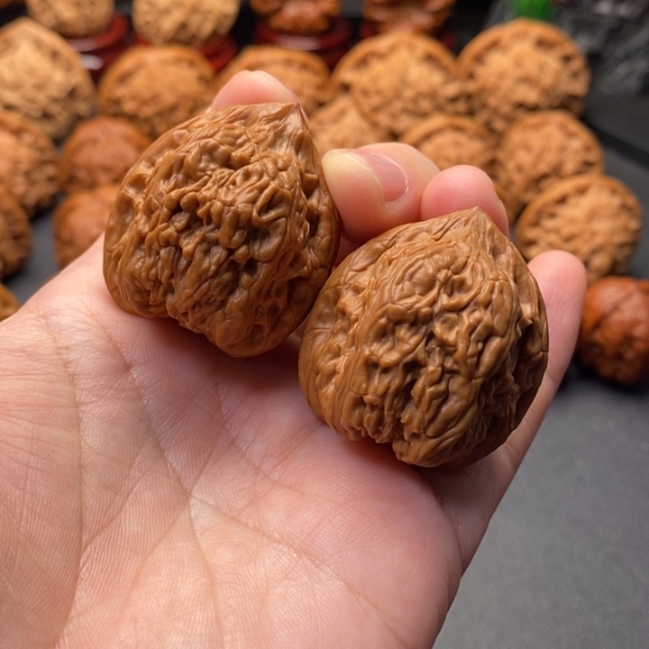 把件文玩核桃34尺金龟子野核