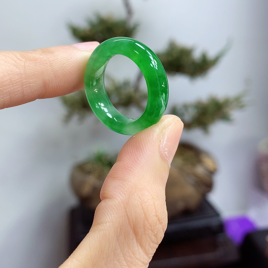 翡翠戒指未镶嵌13号