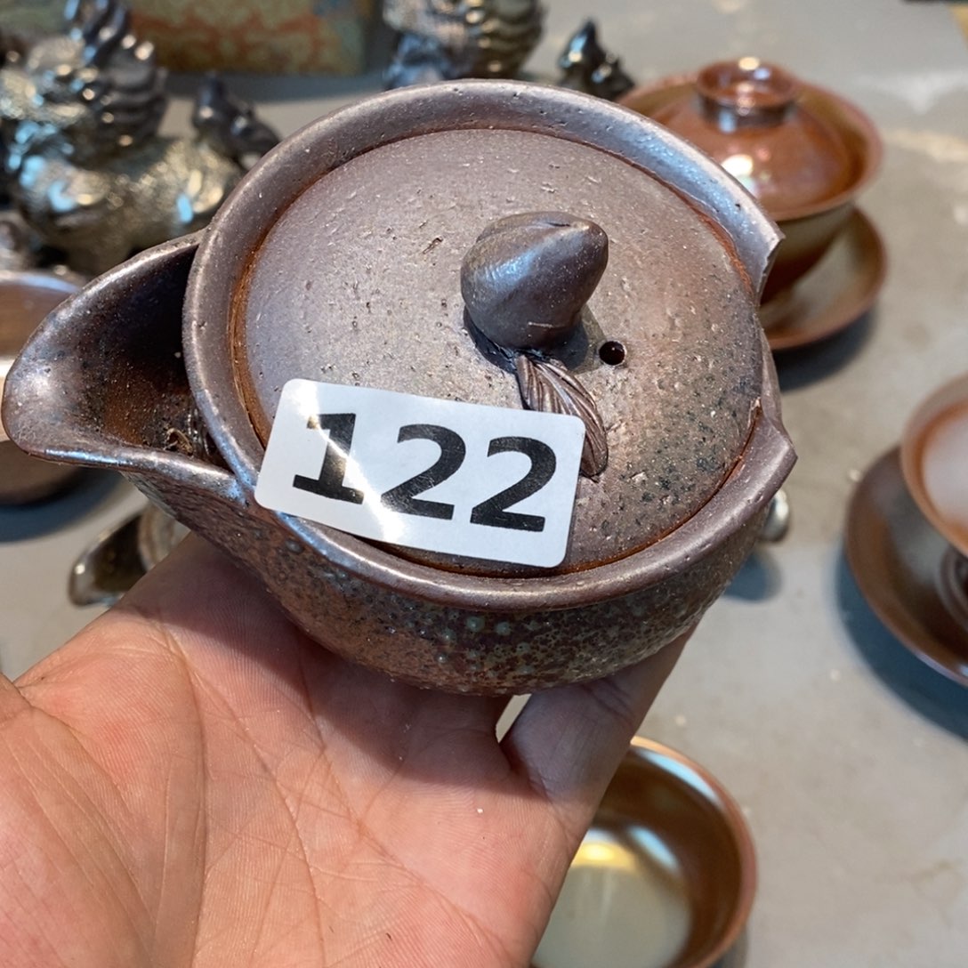 柴烧茶具陶瓷杯子