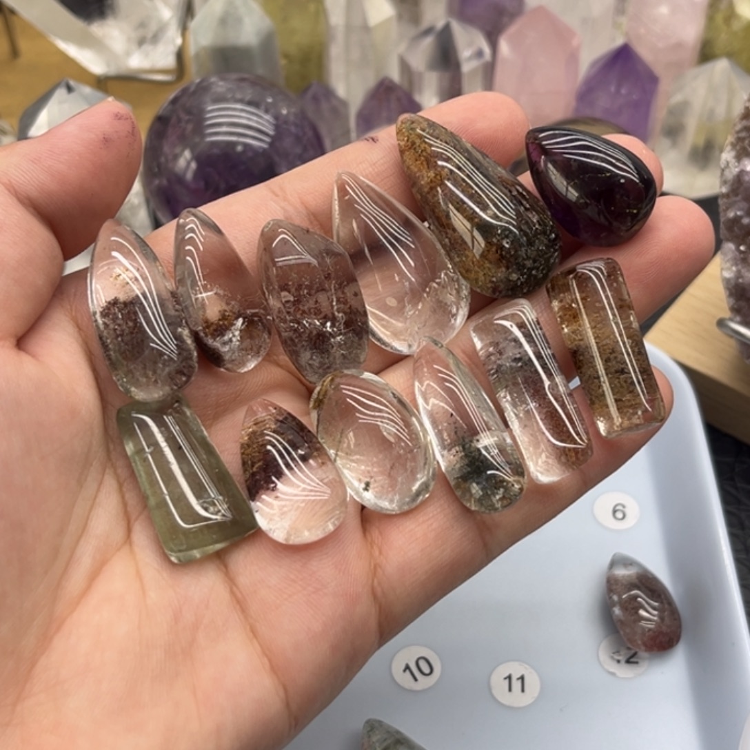 阿***述未镶嵌水晶珠宝半成品17