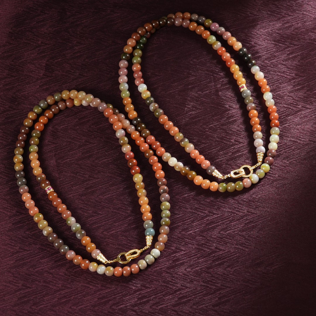 【老掌柜】盐源玛瑙项链/DPH062464/多样性发一