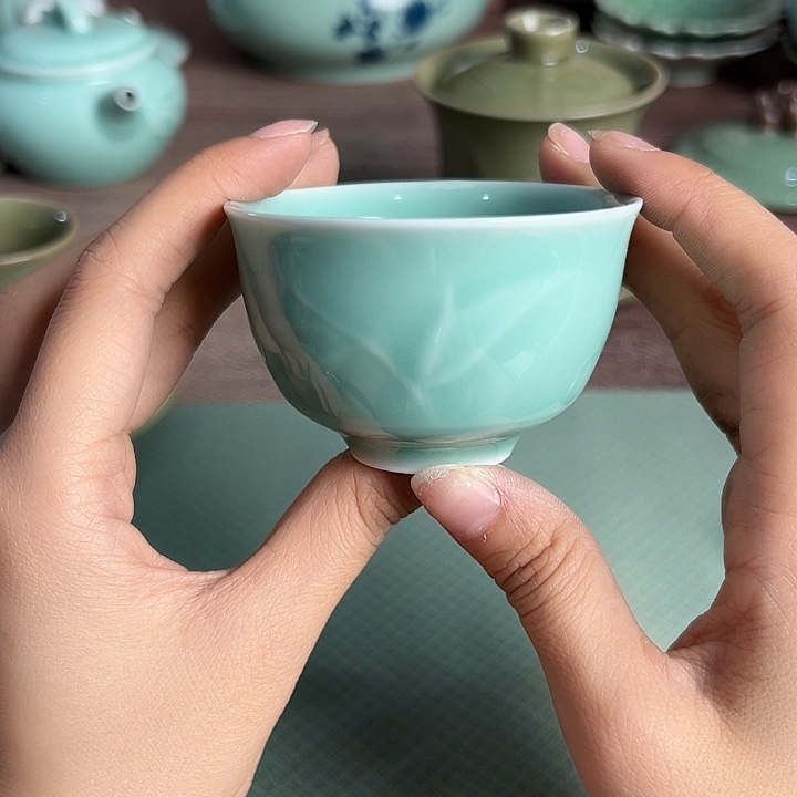 小米茶器龙泉云间青瓷