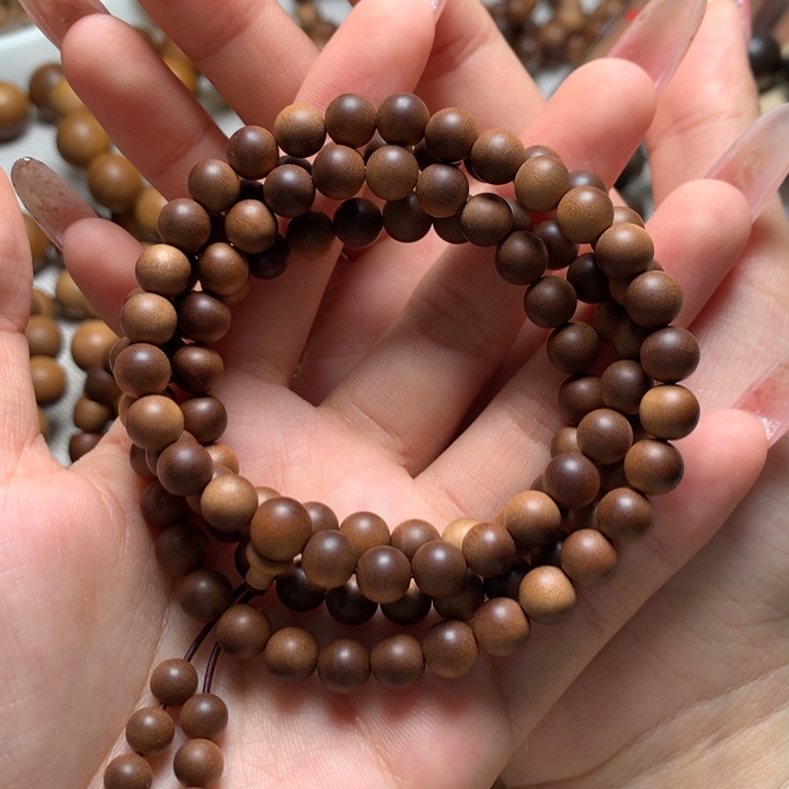 檀香木手串/手链横纹07*108