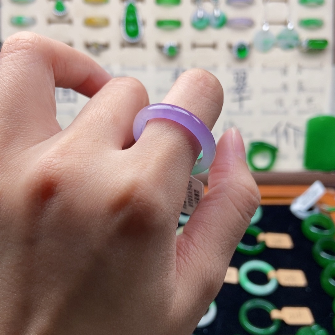 ****丘翡翠未镶嵌戒指21