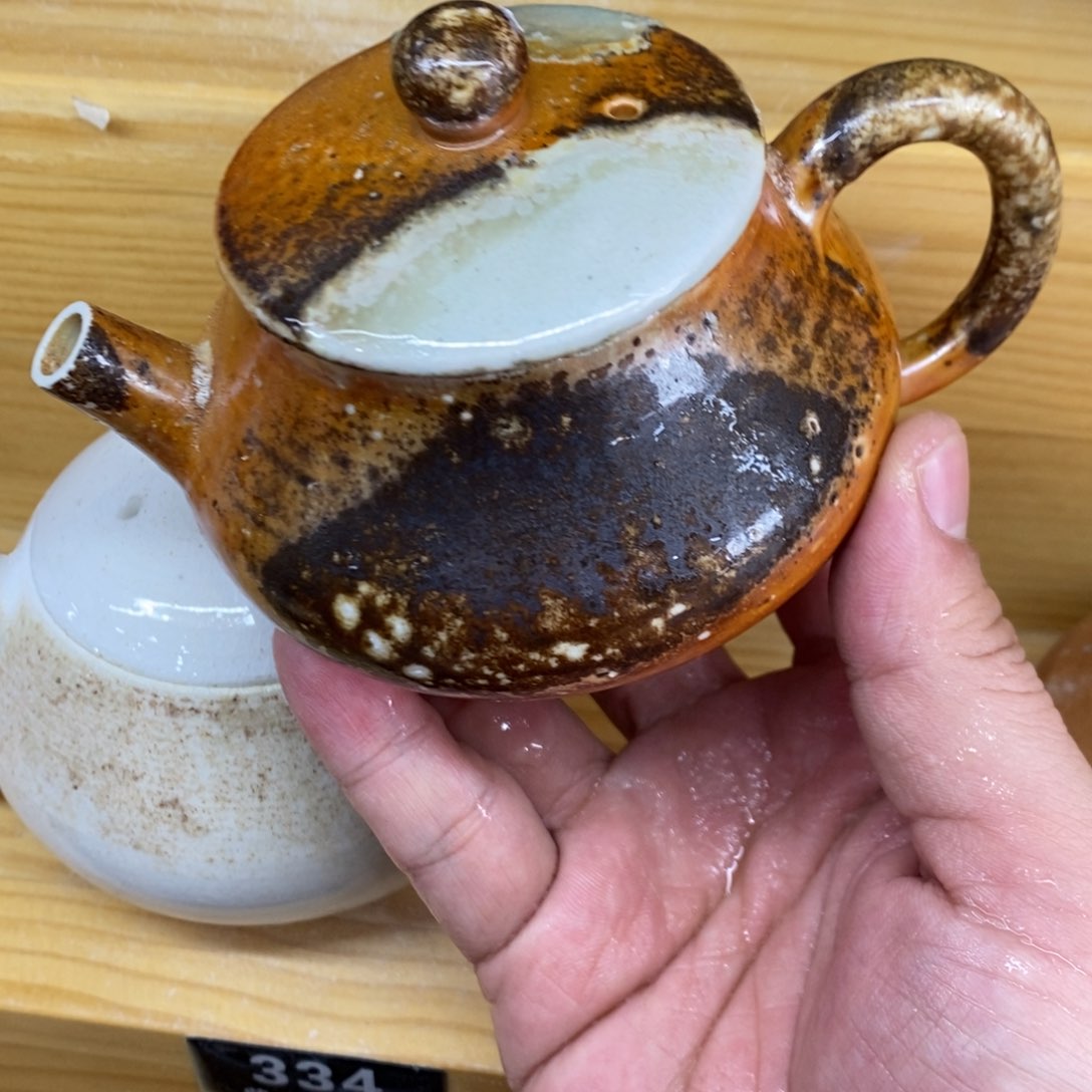 陶园柴烧，精品高货。340瑕