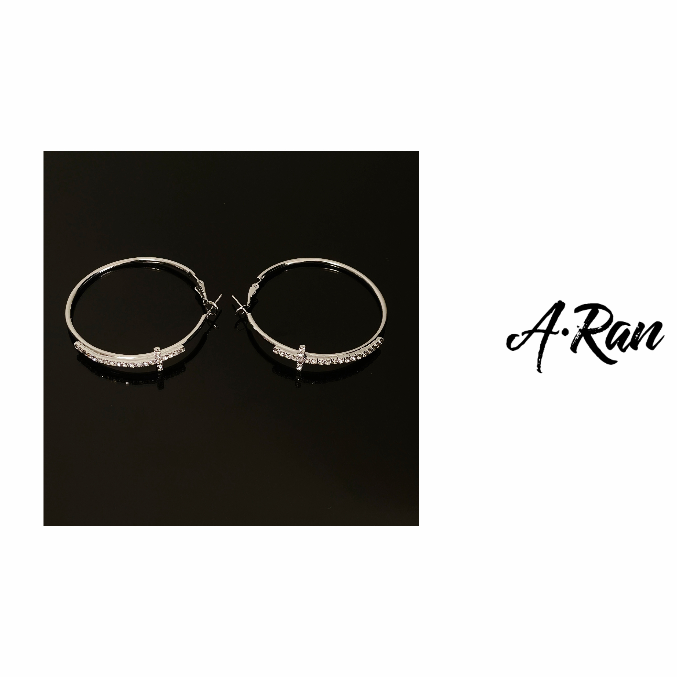 铜合金耳饰 时尚轻奢耳饰A090