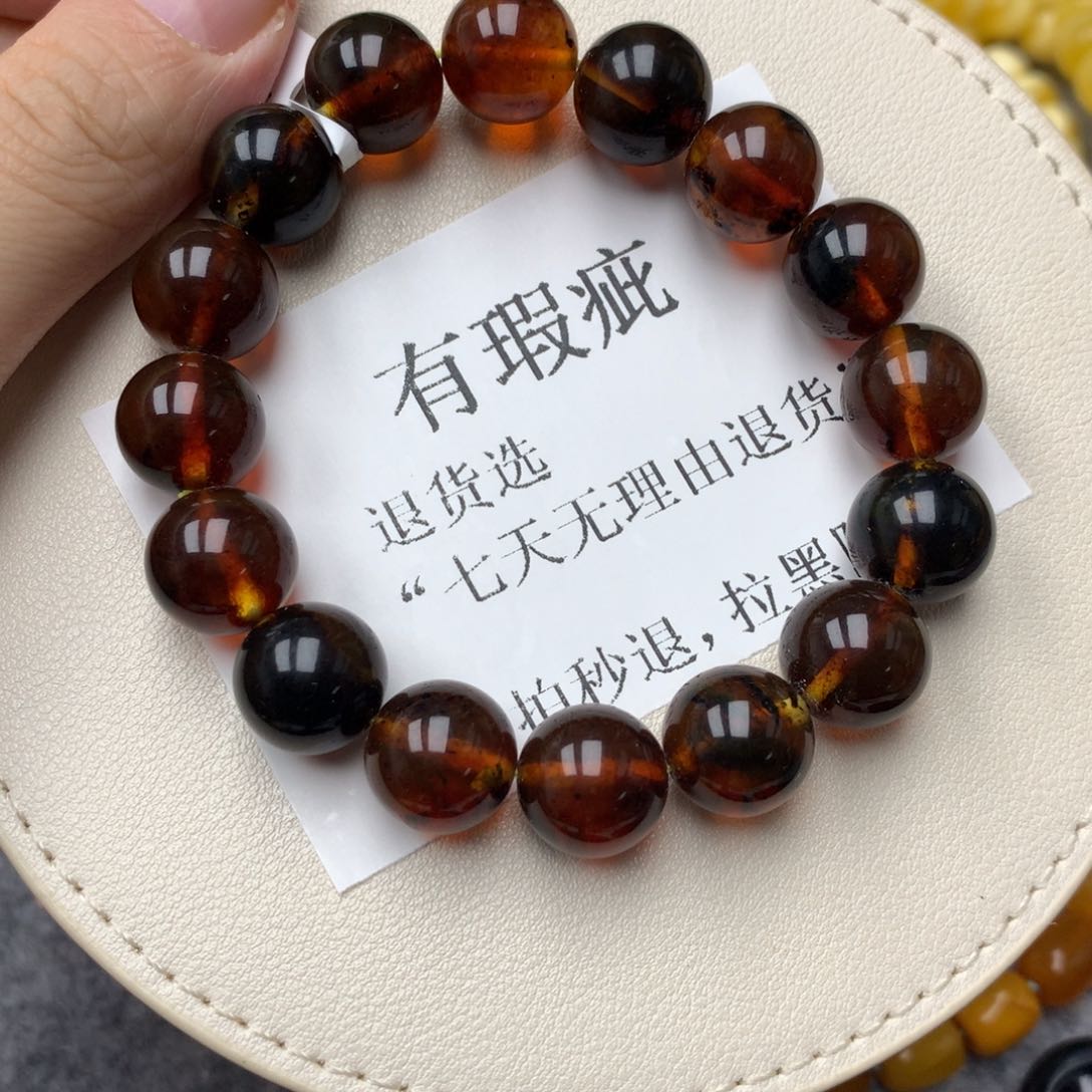 琥珀未镶嵌珠宝奇石14