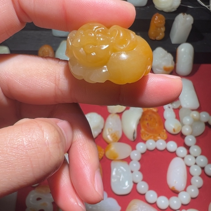 和田玉挂件未镶嵌