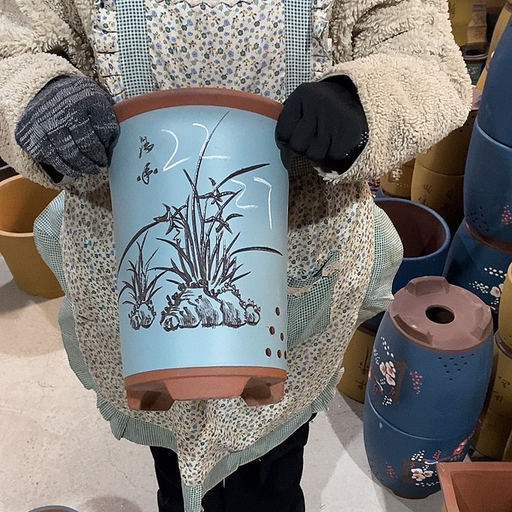 紫砂花盆紫砂花盆