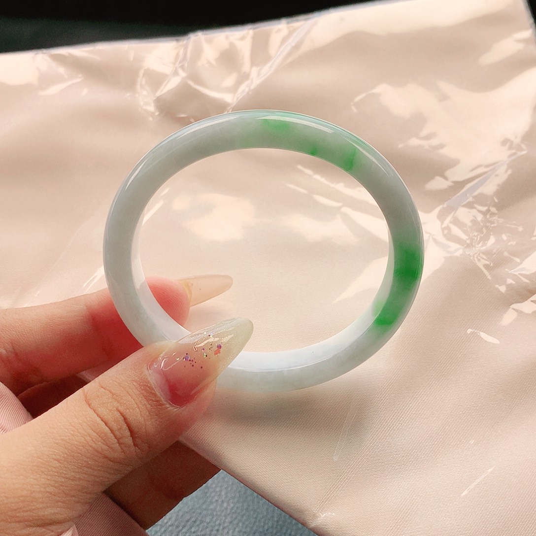 未镶嵌手镯翡翠54贵妃2648
