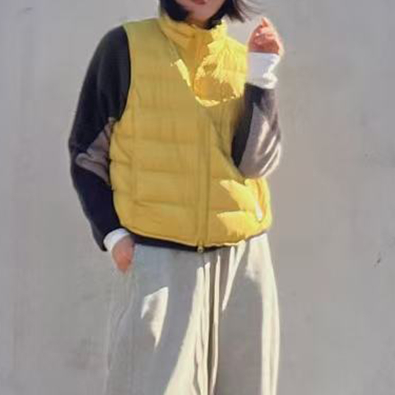 【竹外知时】日常休闲.人人皆可入·基础款鸭绒马甲