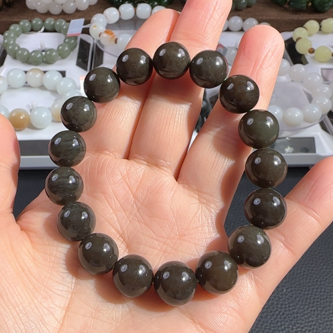 和田玉手串未镶嵌