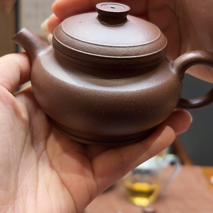 茶壶紫砂宜兴原矿千禧紫泥150