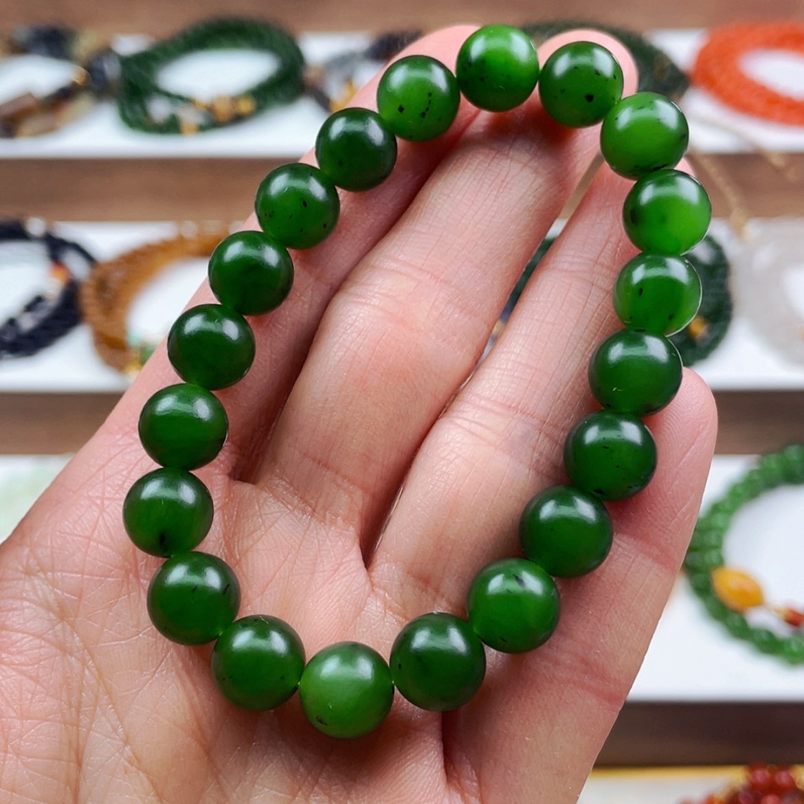 【闪购商品】和田玉手串未镶嵌