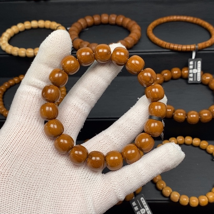 紫金鼠手串实心老型尺寸12