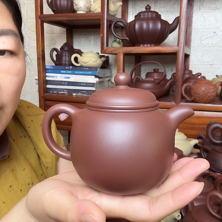 茶壶紫砂x**l鲍尊300cc精工半手工